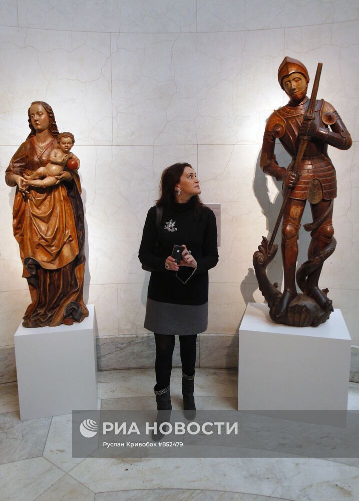 Открытие выставки "Искусство Северной Готики и Ренессанса..."