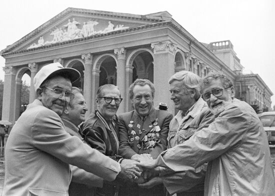 Встреча участников Второй мировой войны