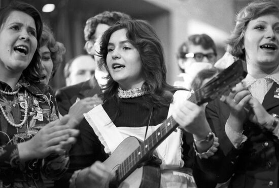 Делегаты XVIII съезда ВЛКСМ