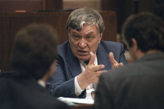 Встреча Николая Рыжкова с шахтерами