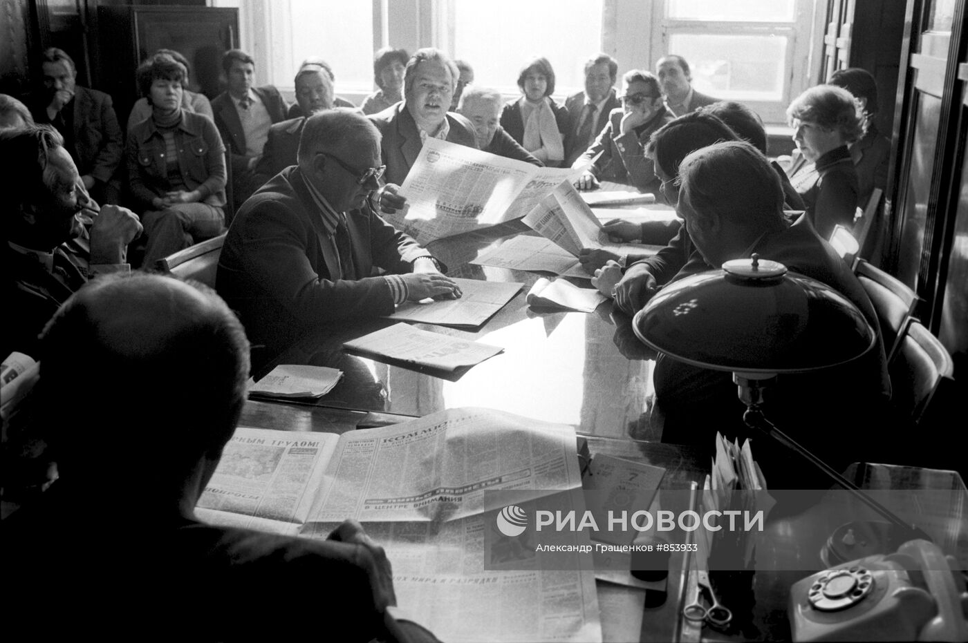 Редакция газеты "Труд"