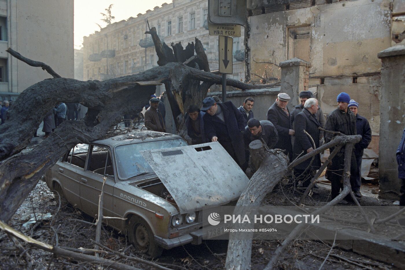 Виды Тбилиси – столицы Грузии