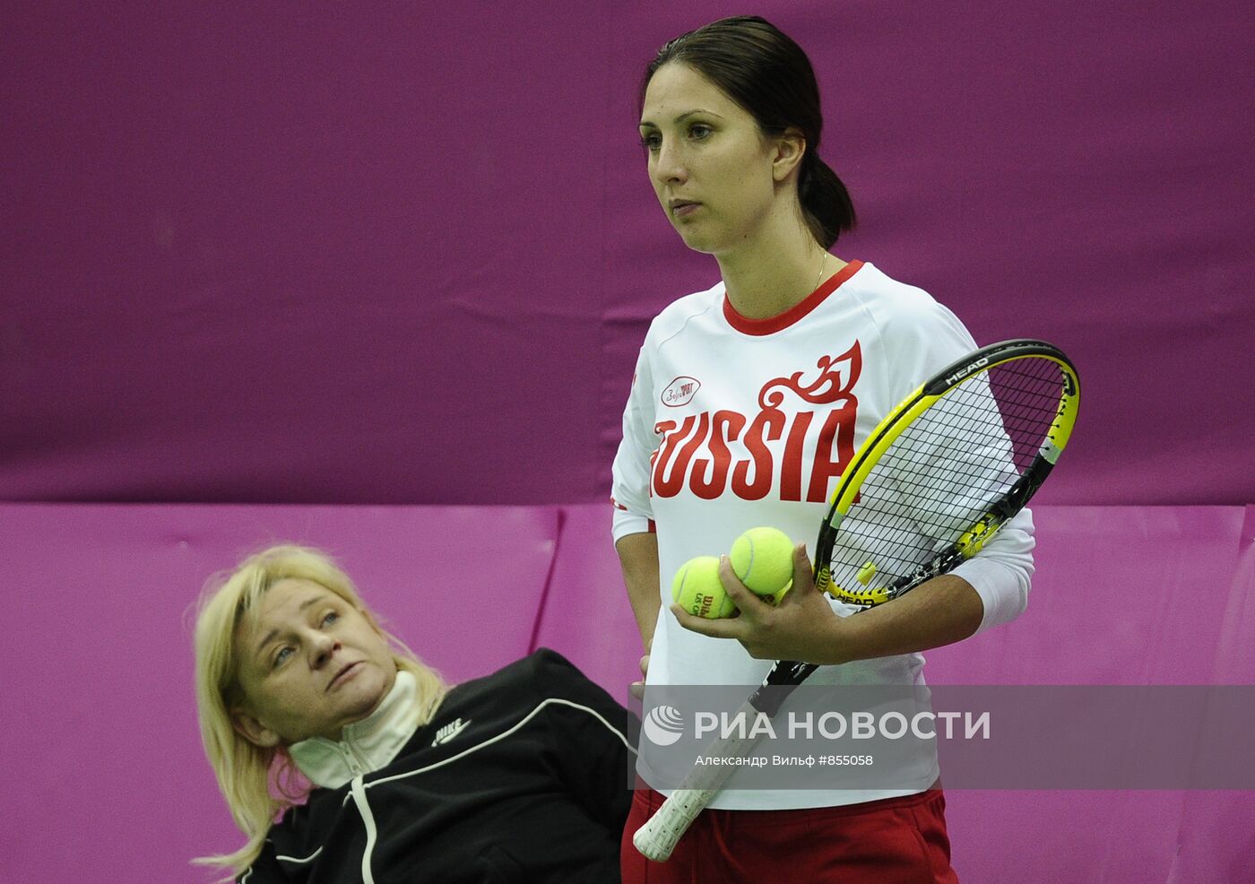 Лариса Савченко и Анастасия Мыскина