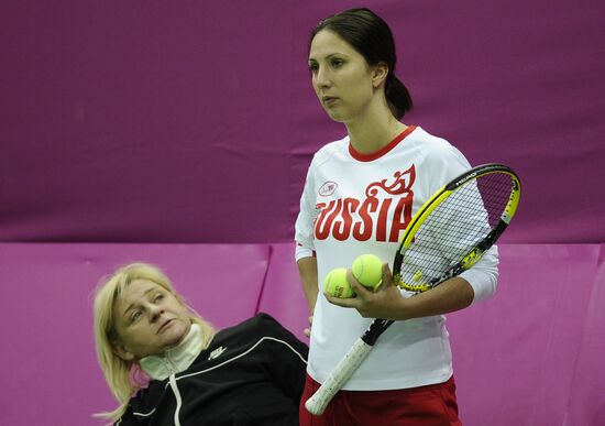 Лариса Савченко и Анастасия Мыскина