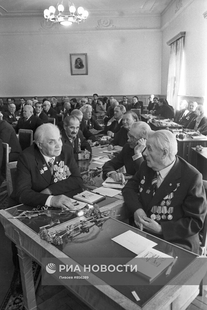 Ветеран партии Н. М. Анхимов