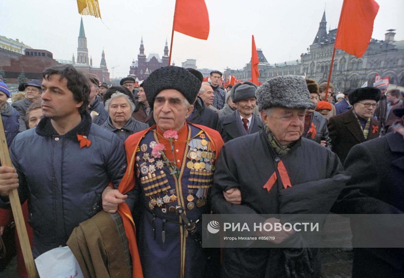 Митинг на Красной площади в москве