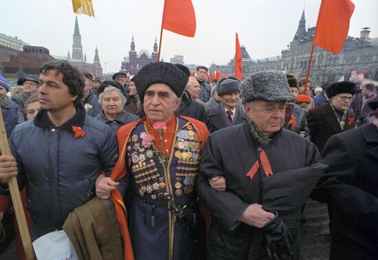 Митинг на Красной площади в москве