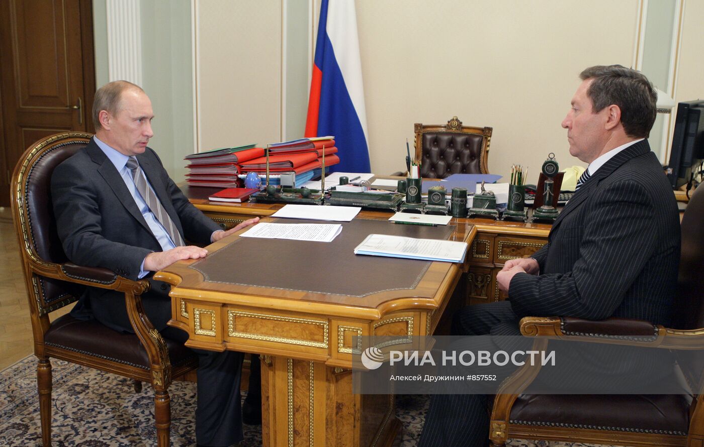 В.Путин и О.Королев