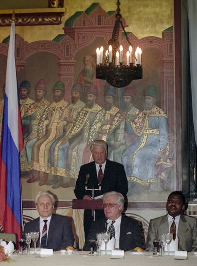 Президент РФ Б.Н.Ельцин