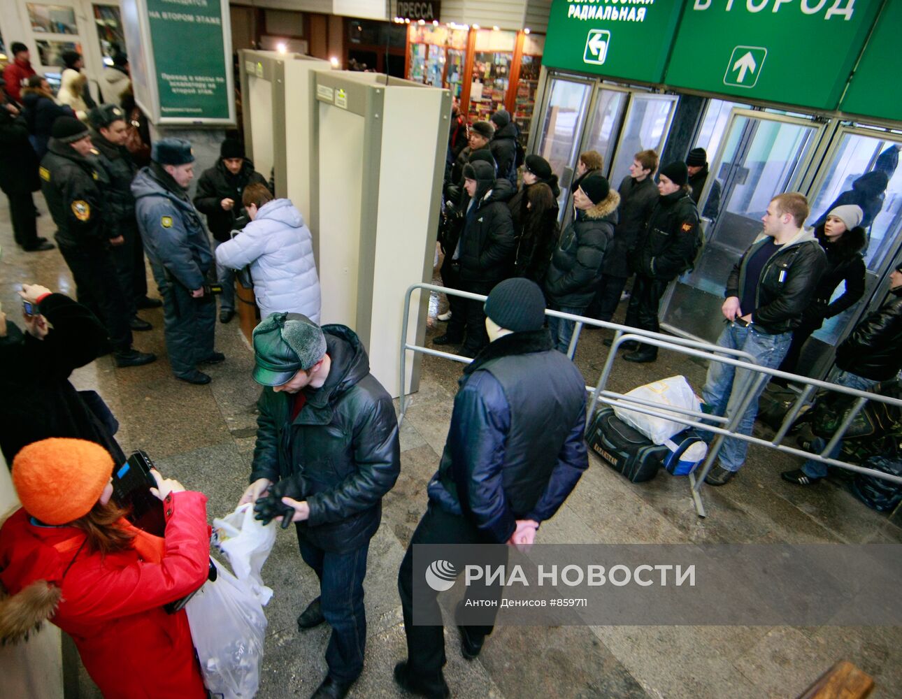 На вокзалах Москвы началась установка систем безопасности