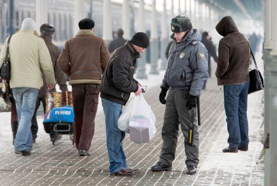 На вокзалах Москвы началась установка систем безопасности