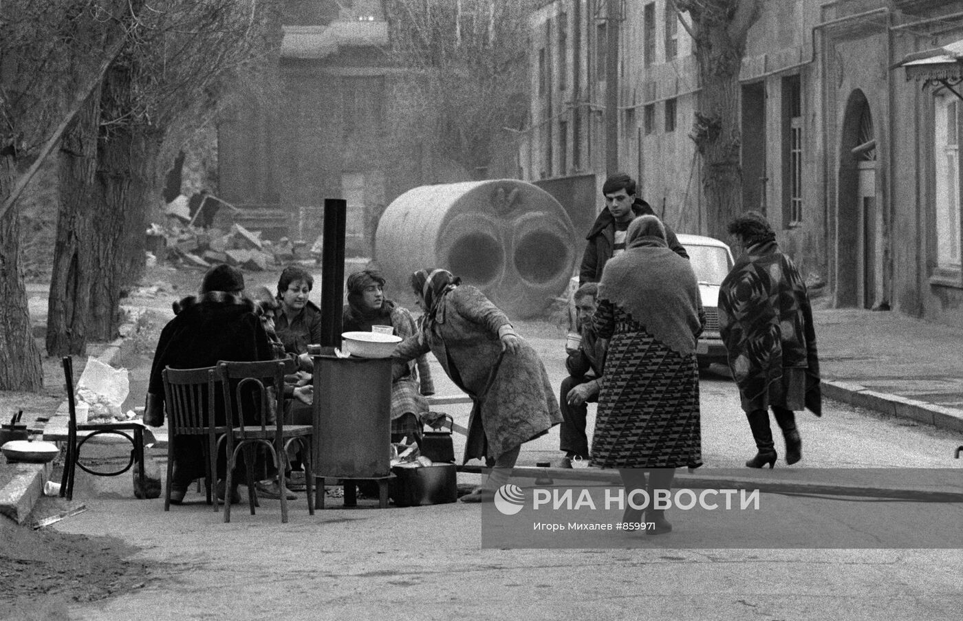 В Ленинакане после землетрясения