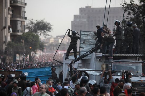 На площади Тахрир в Каире