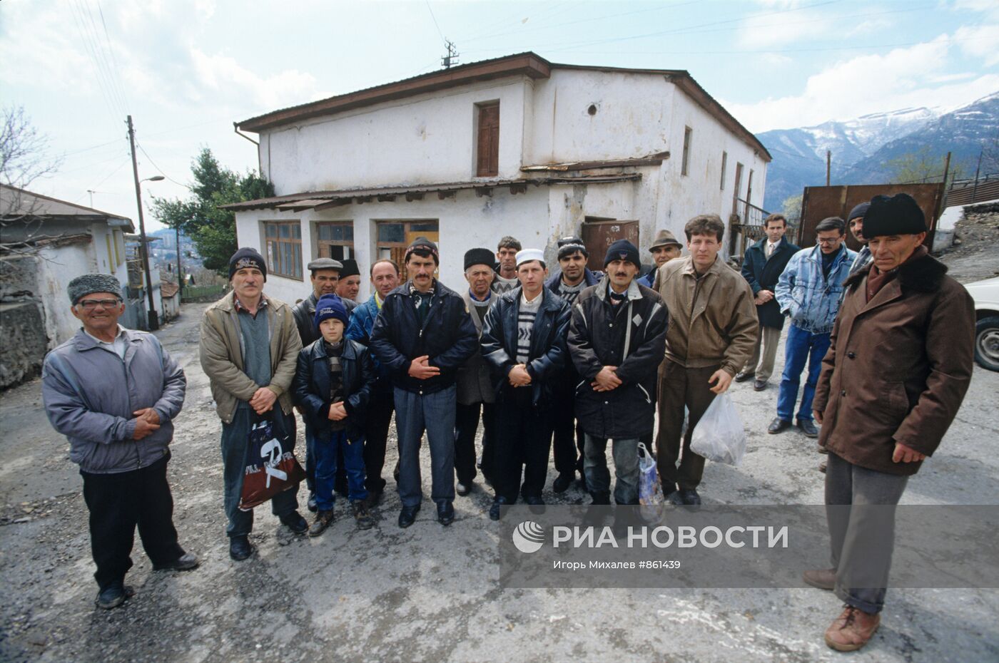 Город Ялта на черноморском побережье Крымского полуострова