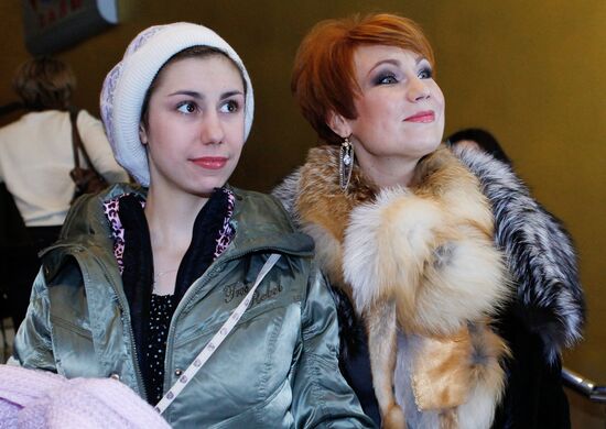Ольга Тумайкина с дочерью