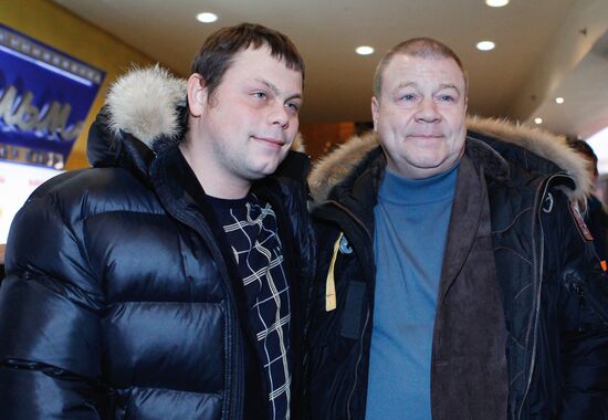 Сергей Селин с сыном