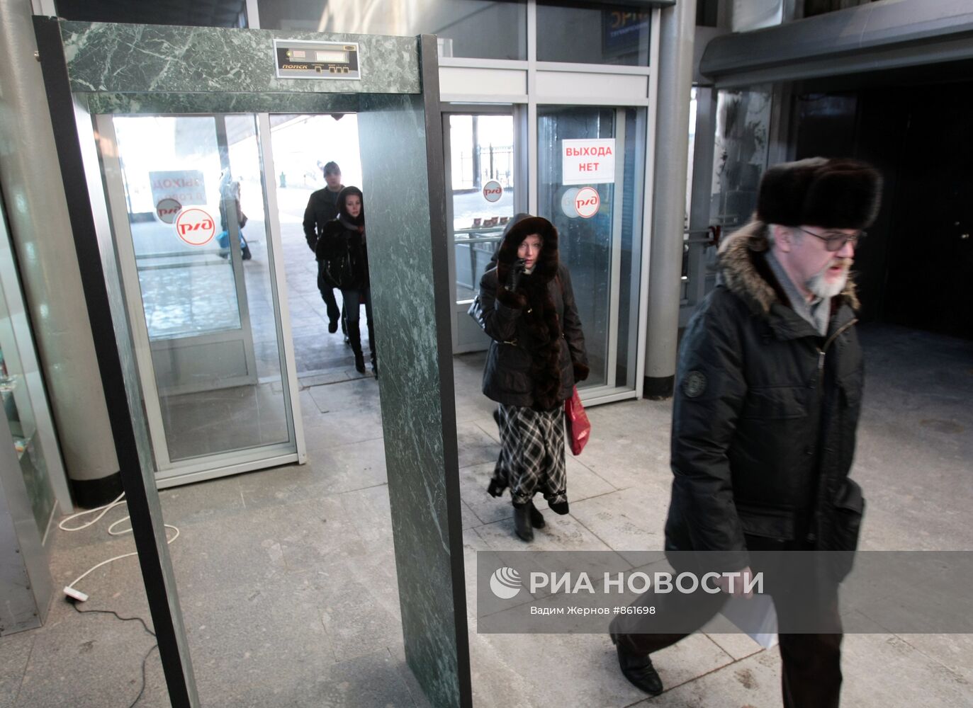 Усиление мер безопасности на Московском вокзале