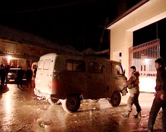 Два взрыва в селе Губден Карабудахкентского района в Дагестане