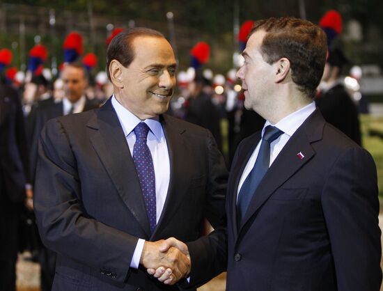 Официальный визит Д.Медведева в Италию