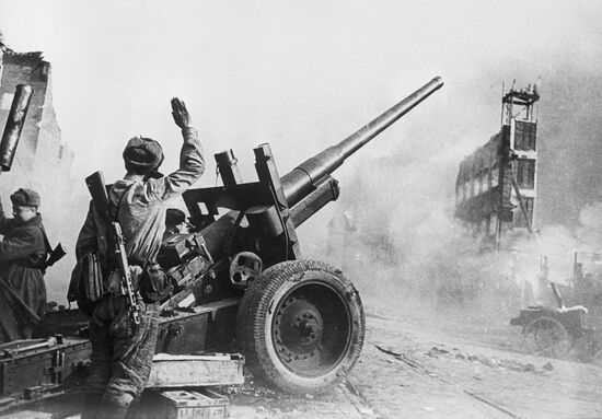 Бой советской армии в Данциге