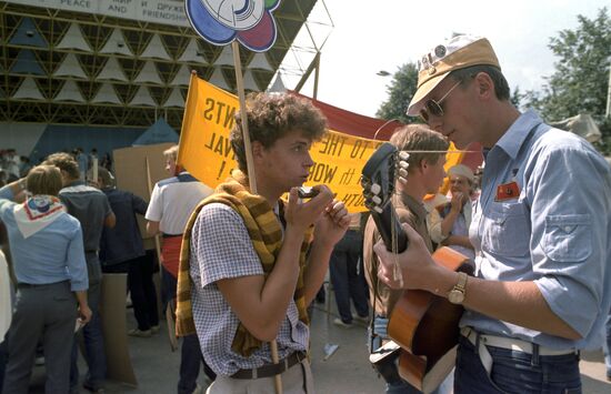 На XII Всемирном фестивале молодежи