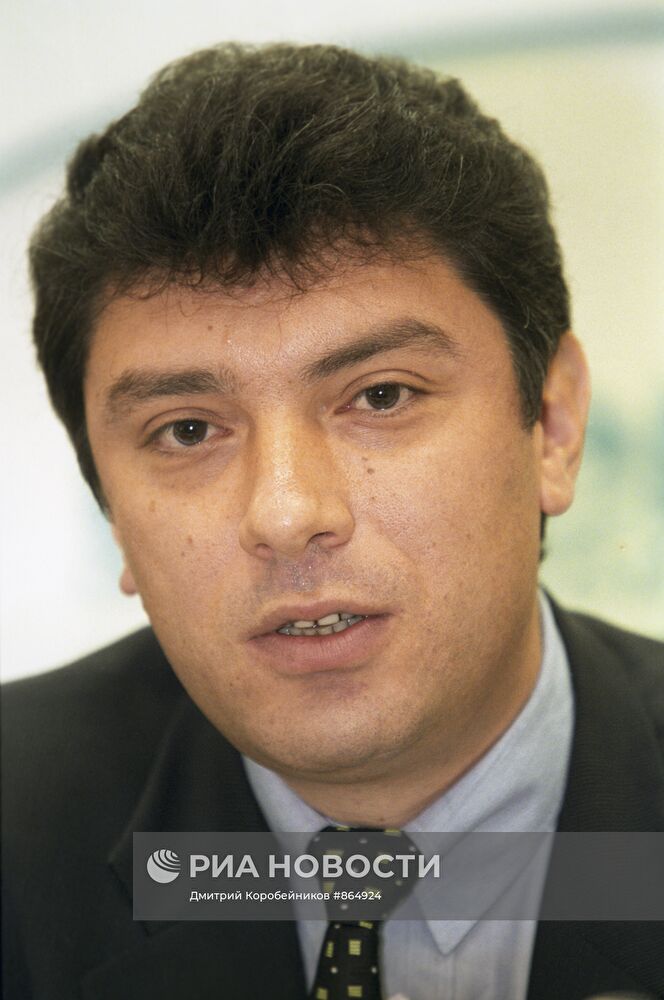 Лидер фракции "СПС" Б. Е. Немцов