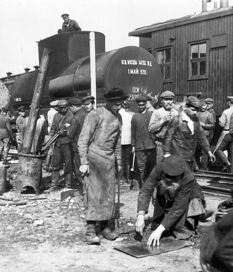 Ремонт цистерн на Александровской железной дороге