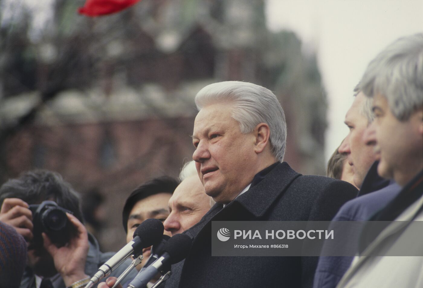 Митинг на Красной площади Москвы