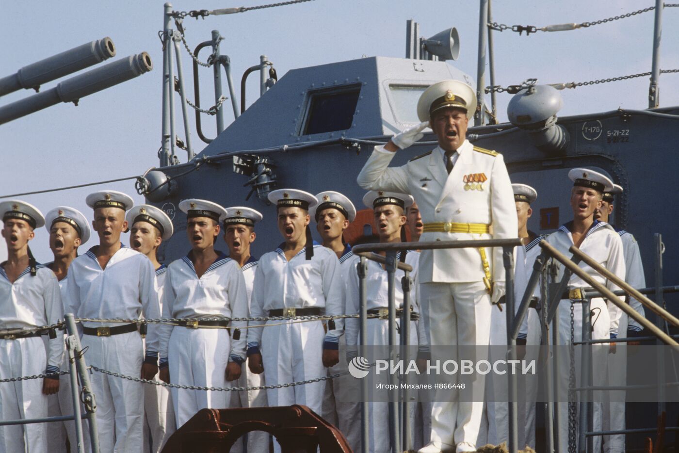 Командующий Черноморским флотом ВМФ России Игорь Касатонов
