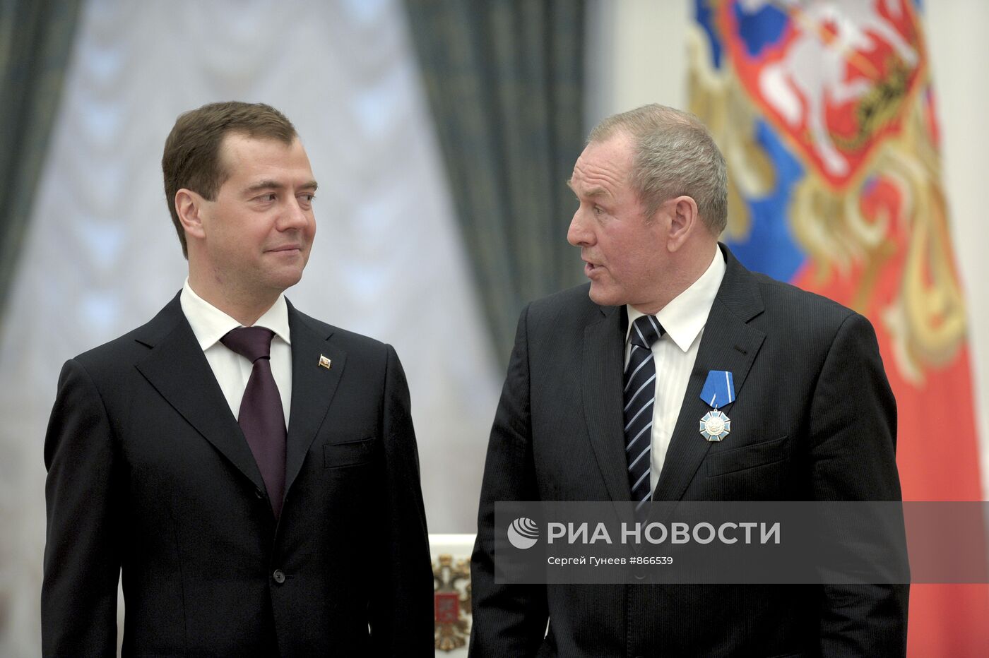 Д.Медведев вручил государственные награды в Кремле