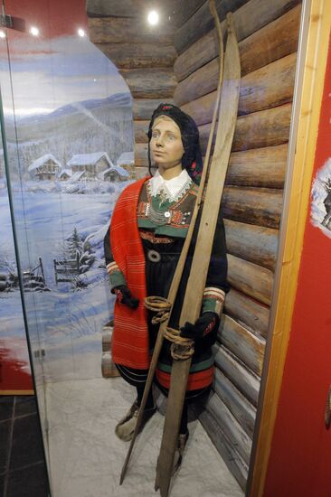 Музей лыж в городе Холменколлен в Норвегии