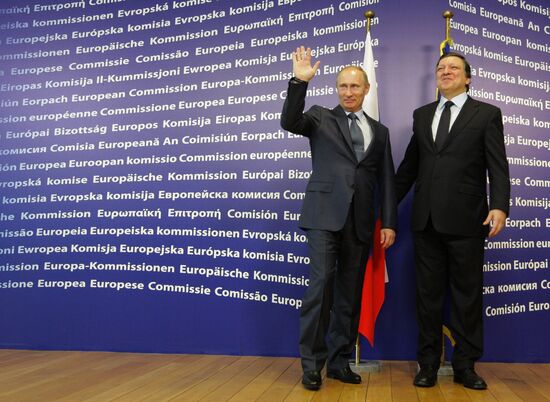 Встреча Владимира Путина с Жозе Мануэлем Баррозу