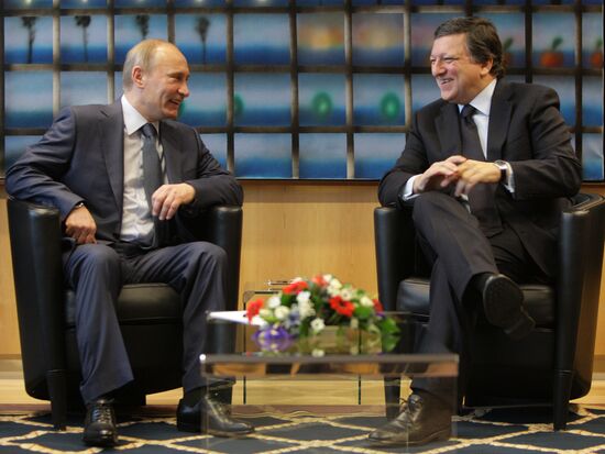 Встреча Владимира Путина с Жозе Мануэлем Баррозу