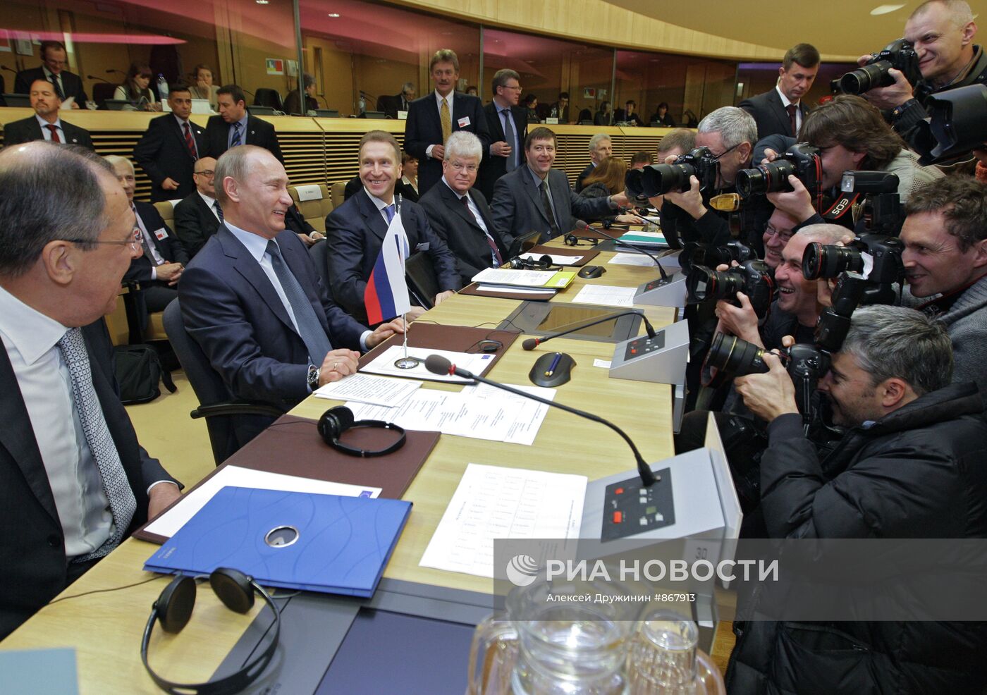 Пленарное заседание Правительство РФ - Еврокомиссия