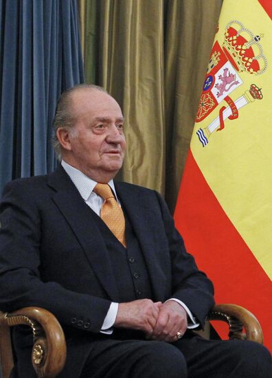 Рабочий визит короля Испании в Россию
