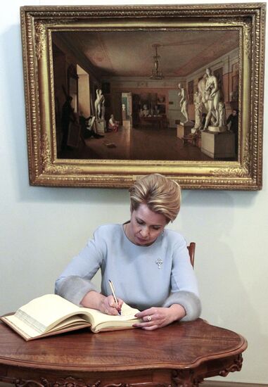 Светлана Медведева в Санкт-Петербурге