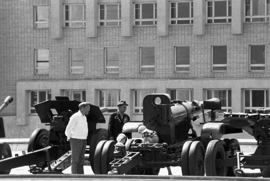 Орудия времен Великой Отечественной войны