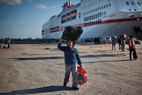 Беженцы в Ливии