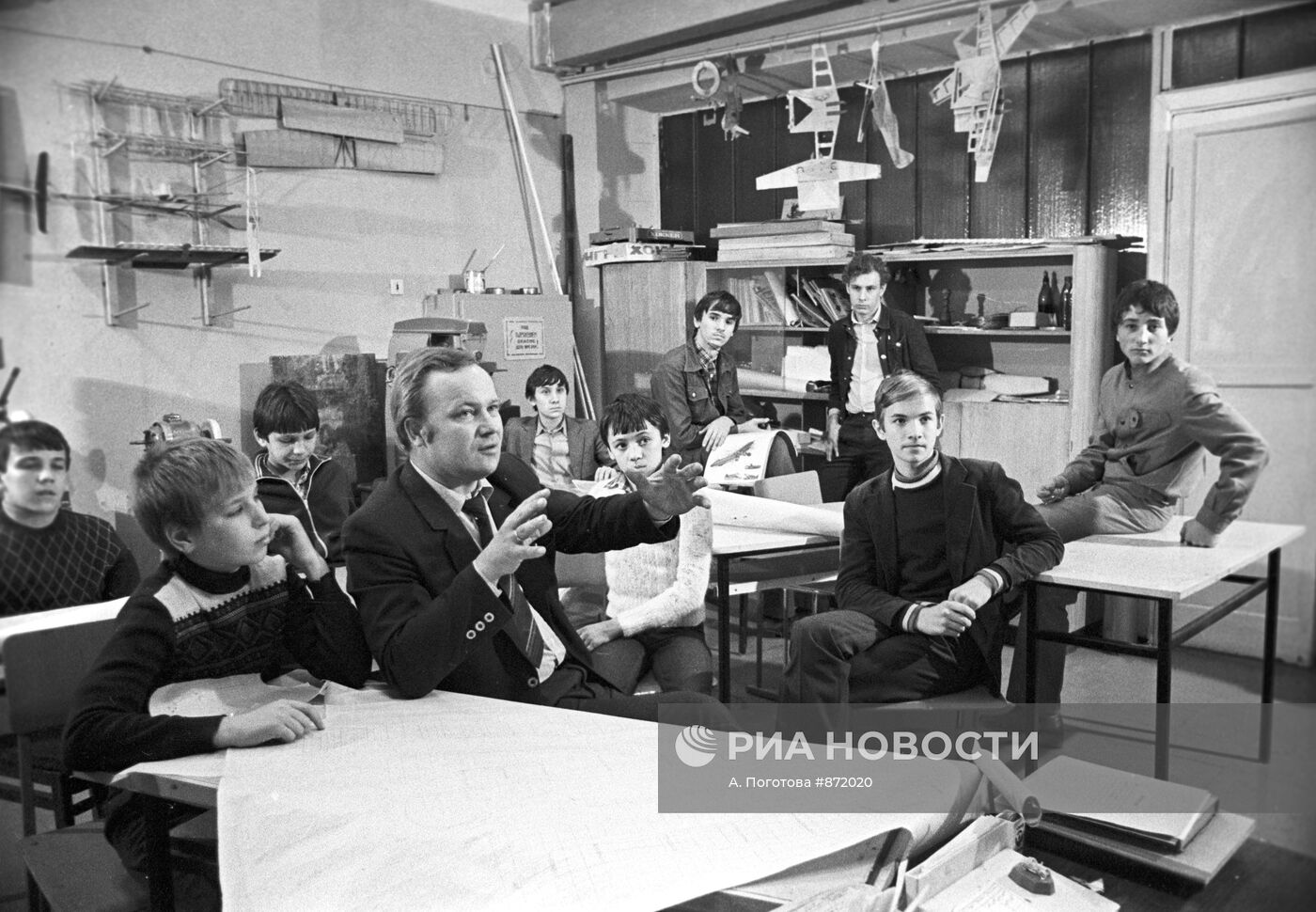 Занятия в кружке