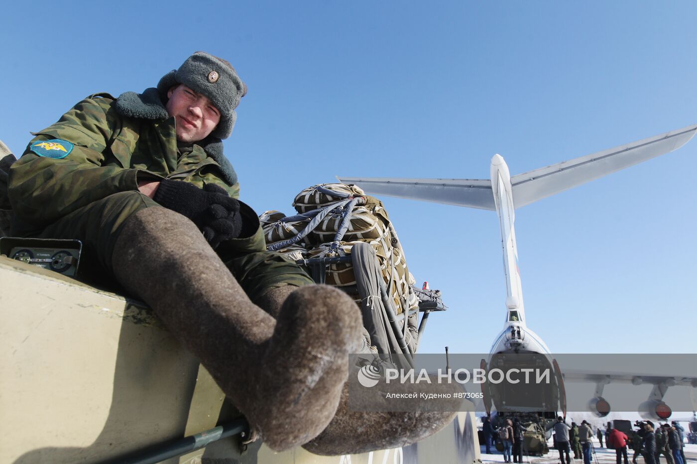 Учения воздушно-десантных войск в Рязанской области