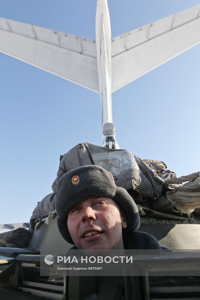 Учения воздушно-десантных войск в Рязанской области