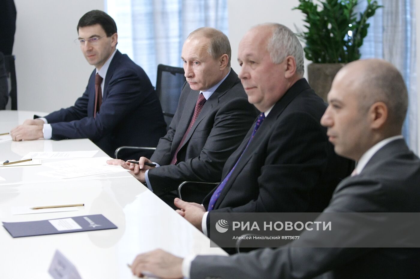 Посещение В.Путиным Центрального офиса компании "Йота"