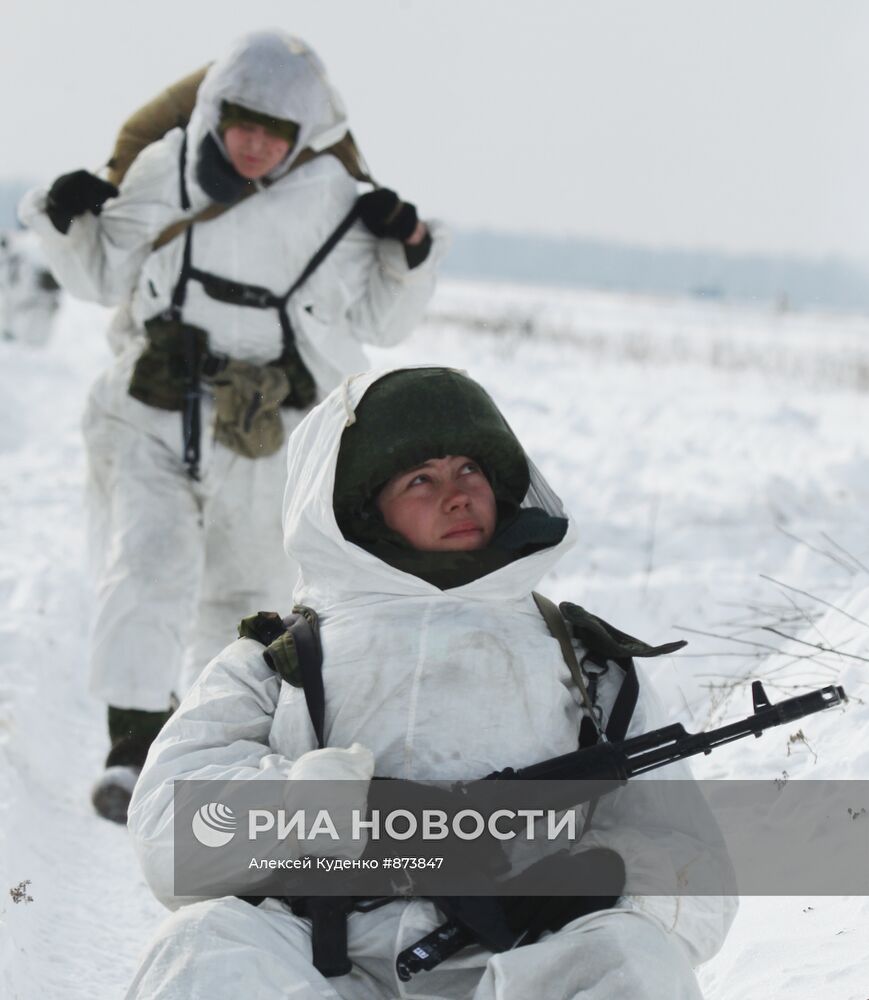 Учения Воздушно-десантных войск (ВДВ) в Рязанской области