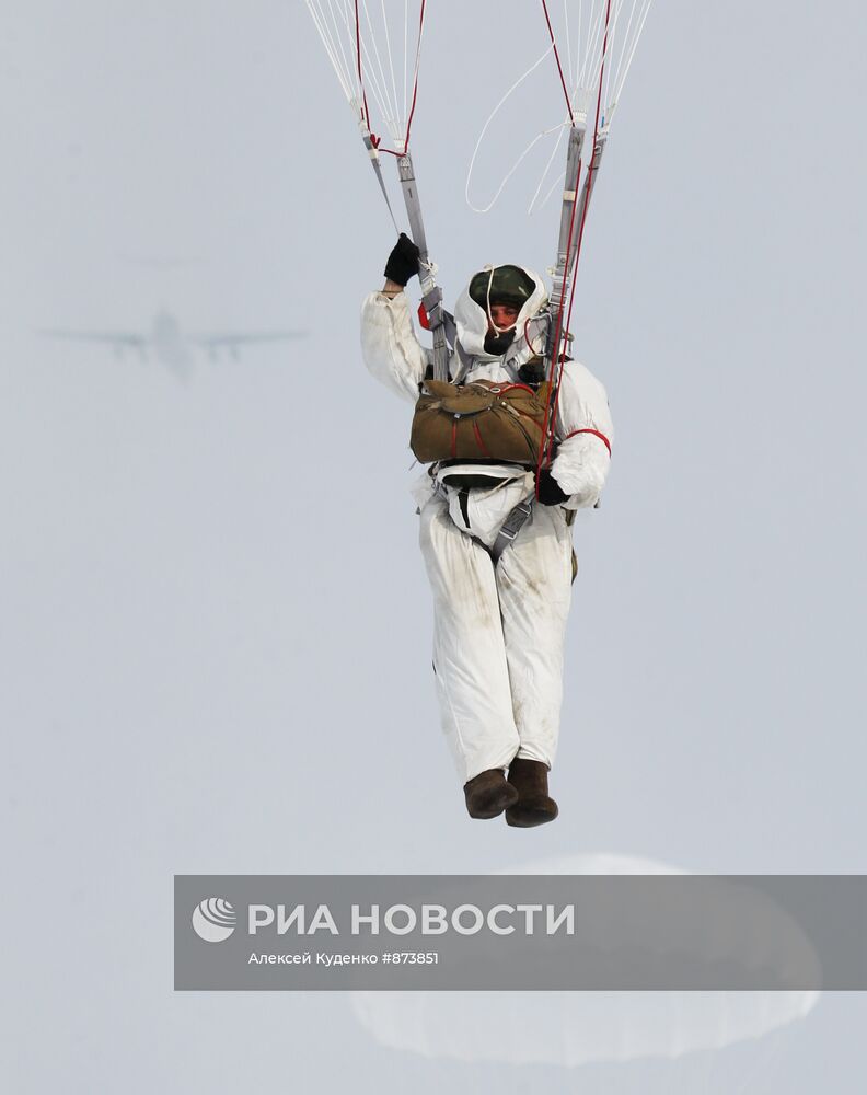 Учения Воздушно-десантных войск (ВДВ) в Рязанской области