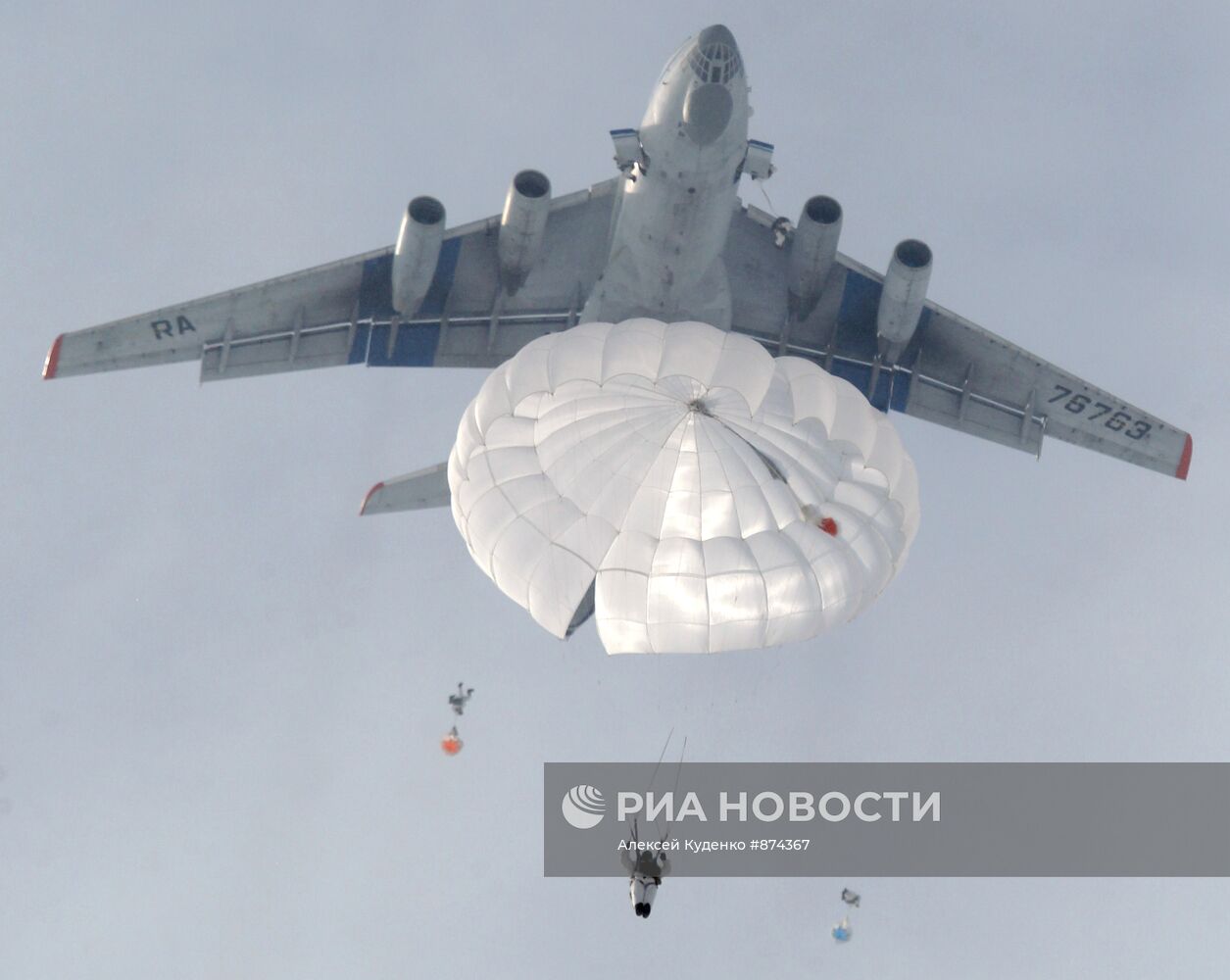 Учения Воздушно-десантных войск (ВДВ) в Рязанской области