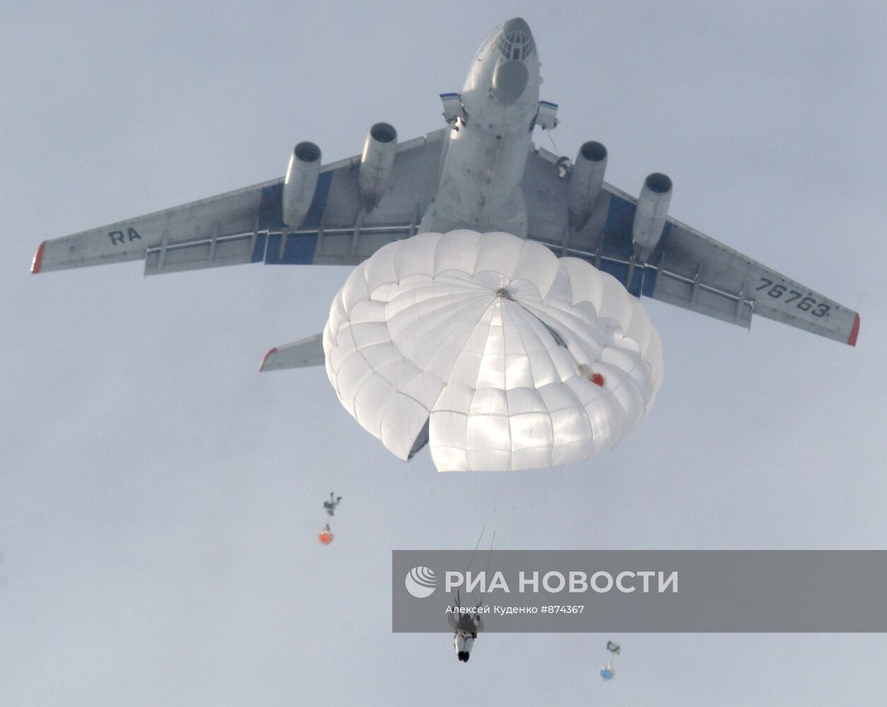 Учения Воздушно-десантных войск (ВДВ) в Рязанской области