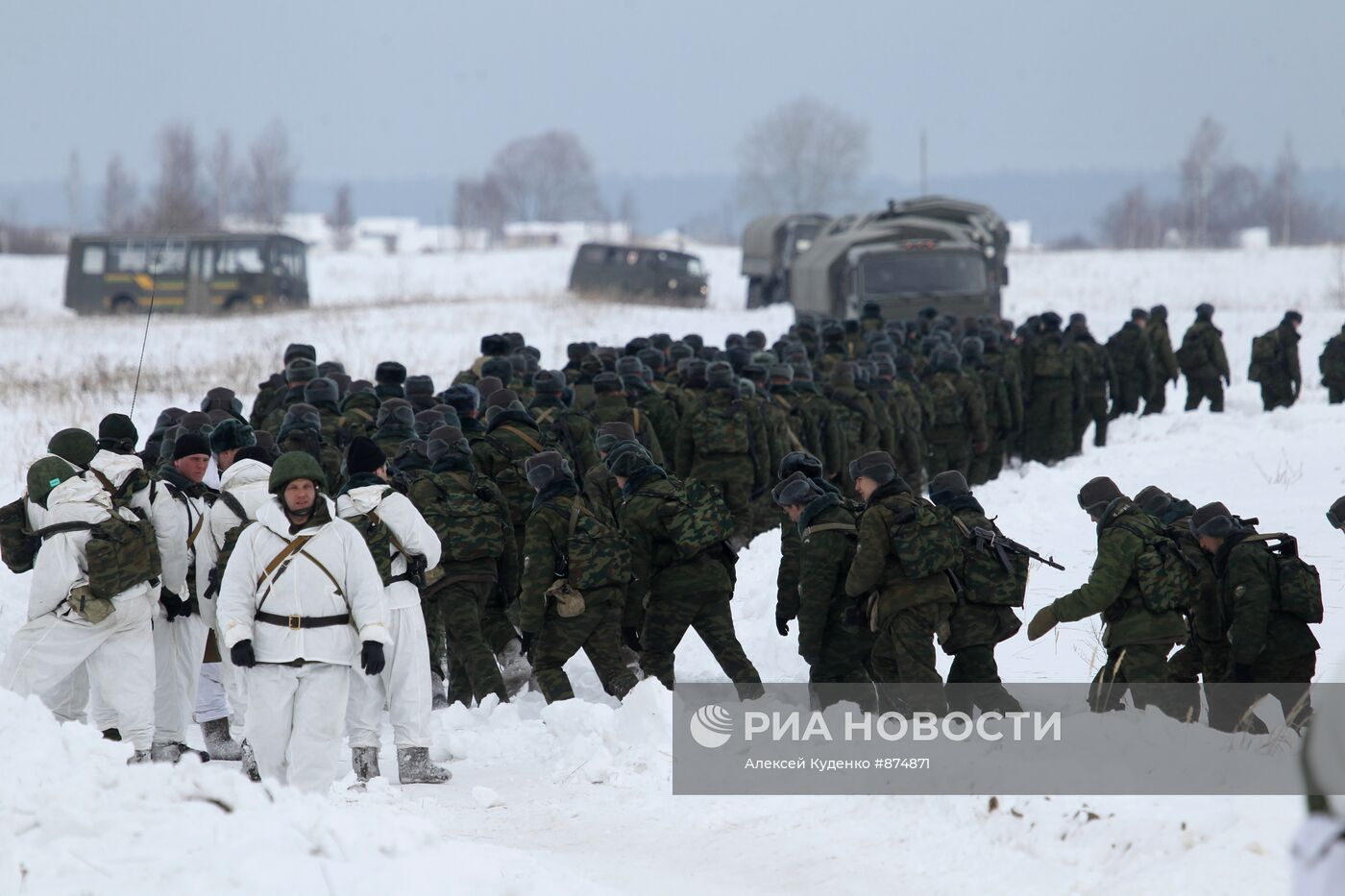 Учения Воздушно-десантных войск (ВДВ) в Рязанской области