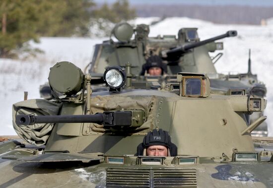 Учения Воздушно-десантных войск (ВДВ) в Рязанской области