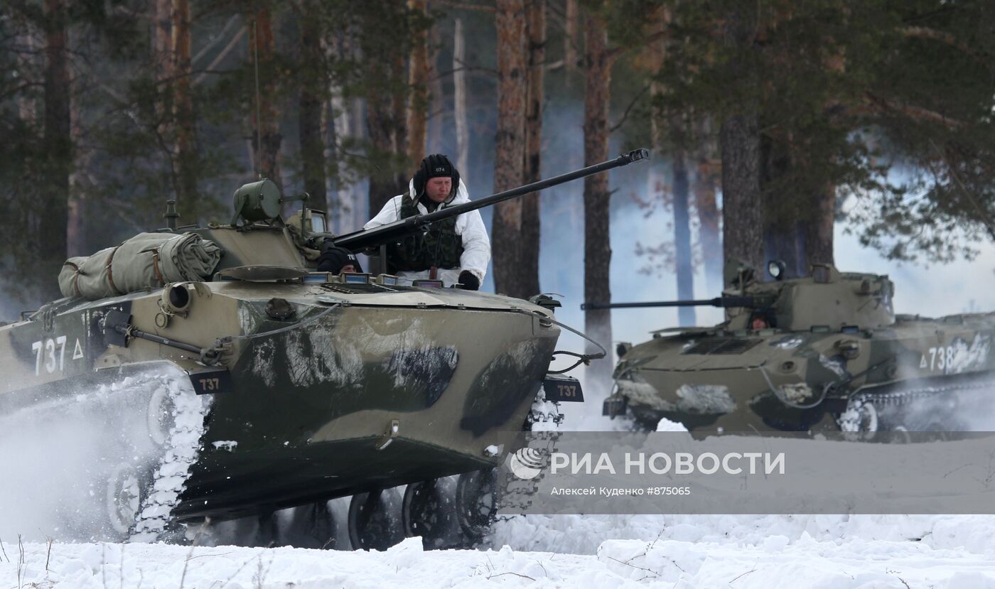 Учения Воздушно-десантных войск (ВДВ) в Рязанской области