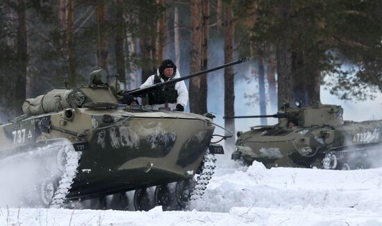Учения Воздушно-десантных войск (ВДВ) в Рязанской области